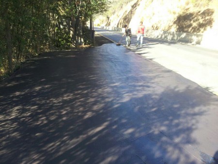 Camino Quebrada del agua, Farellones 